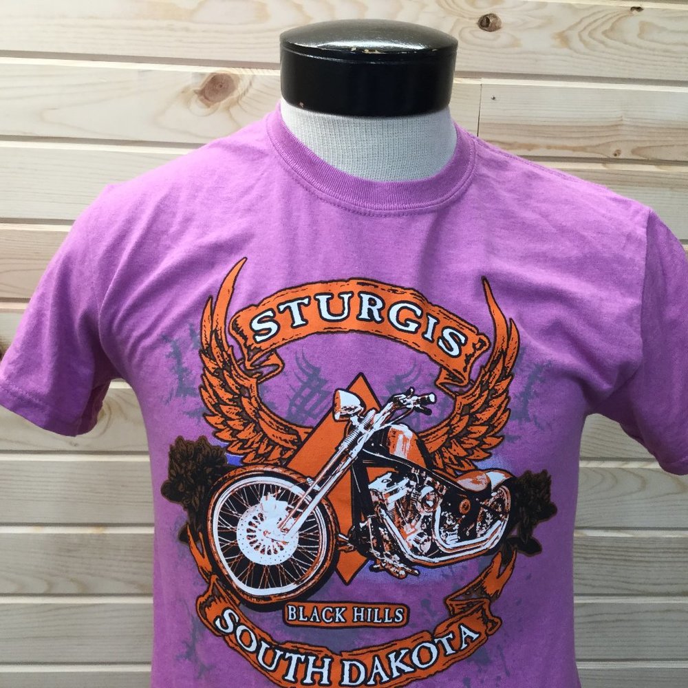 Sturgis Motorcycle T-Shirt South Dakota